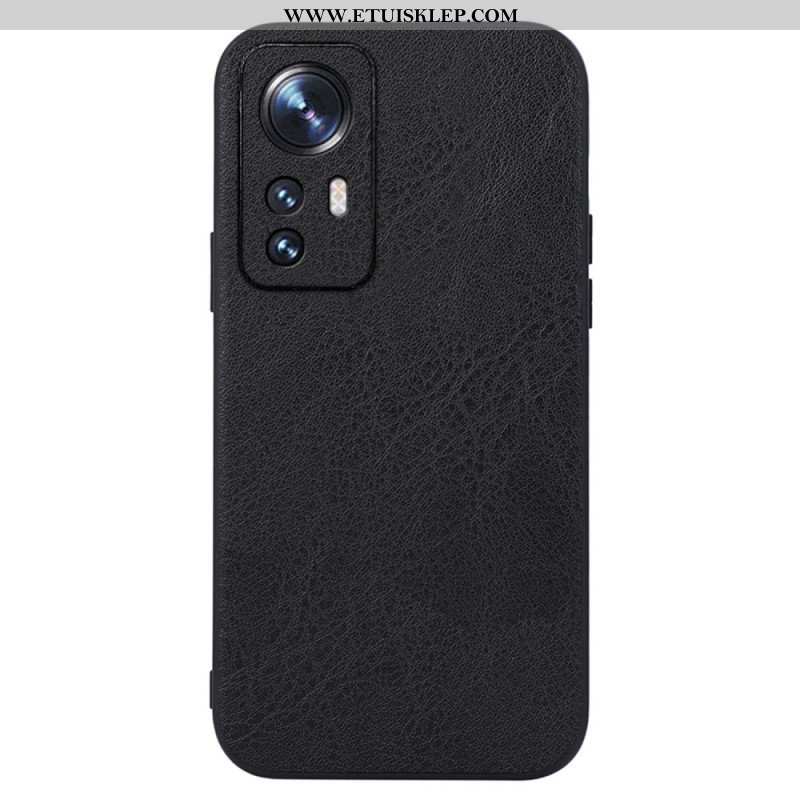 Etui do Xiaomi 12 / 12X Elegancki Efekt Skóry